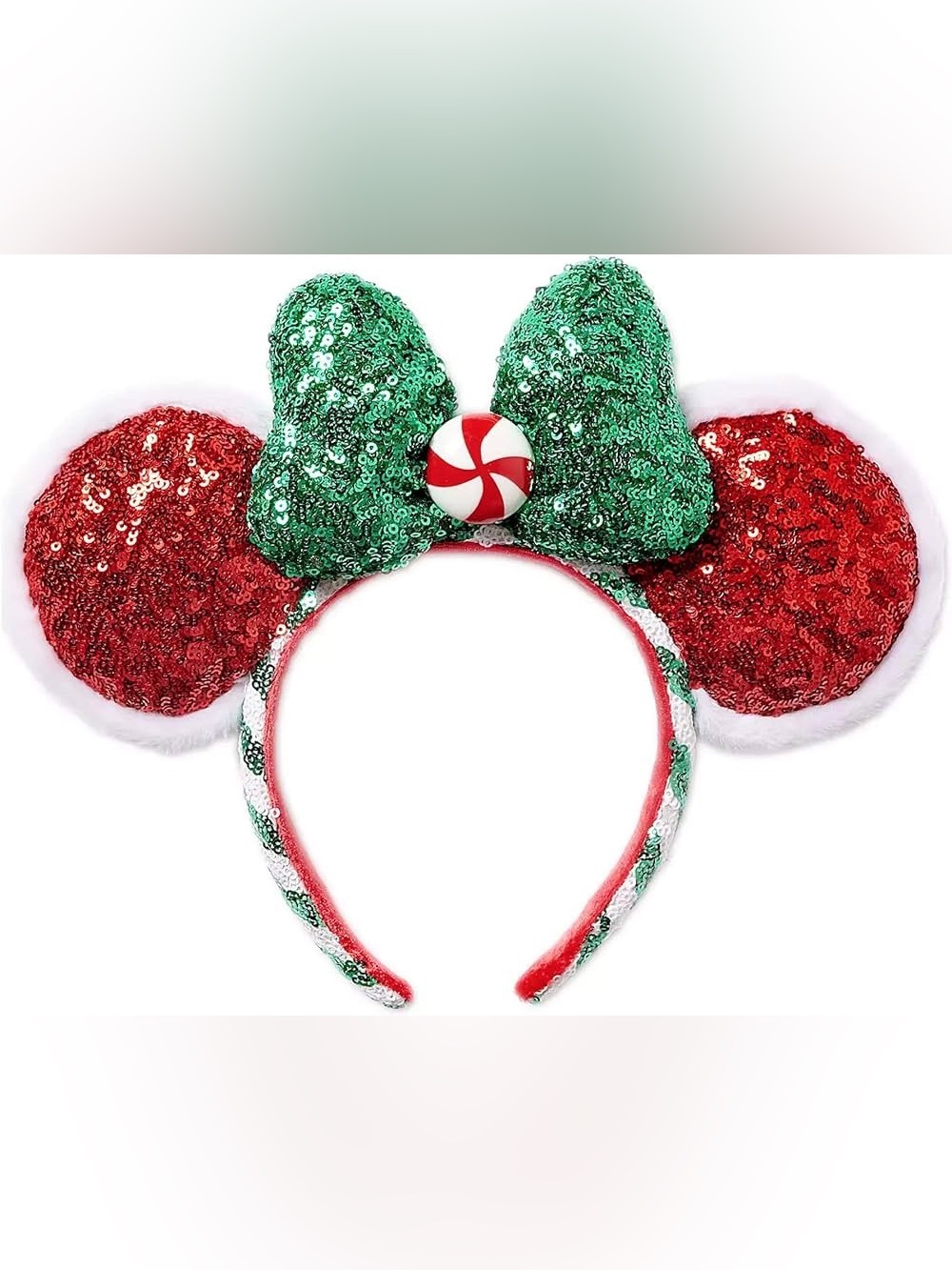 Disney Parks Minnie Sequins Christmas Ears